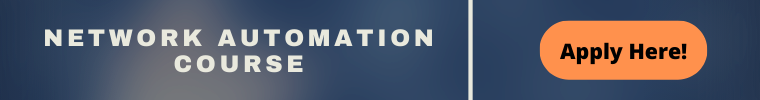 Network automation course
